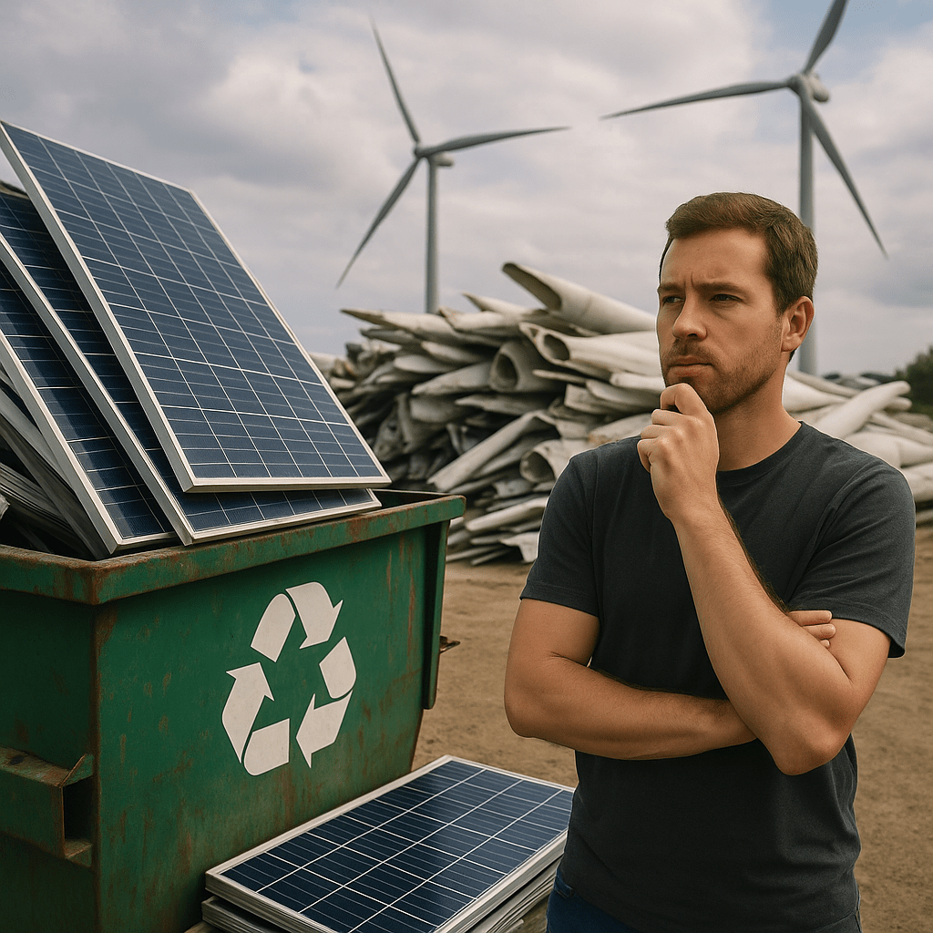 recykling, panele fotowoltaiczne