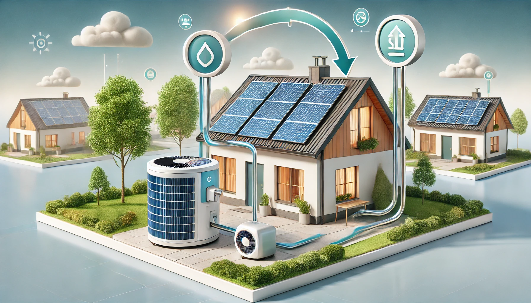 fotowoltaika, energia słoneczna, panele fotowoltaiczne, pompy ciepła