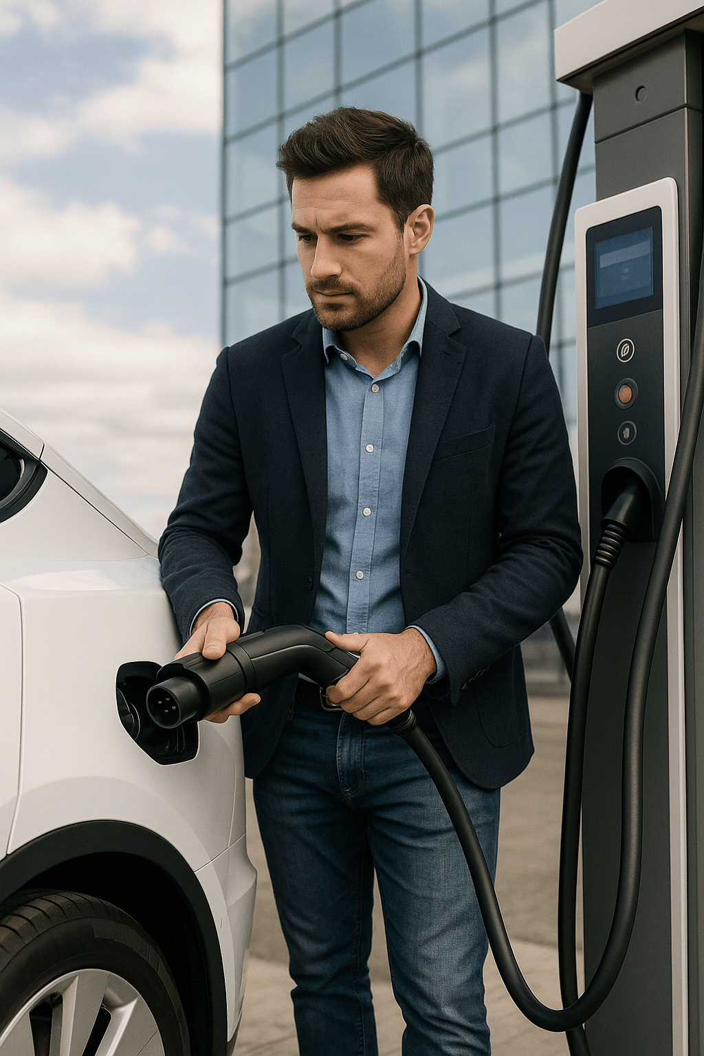 elektromobilność, stacje ładowania pojazdów elektrycznych