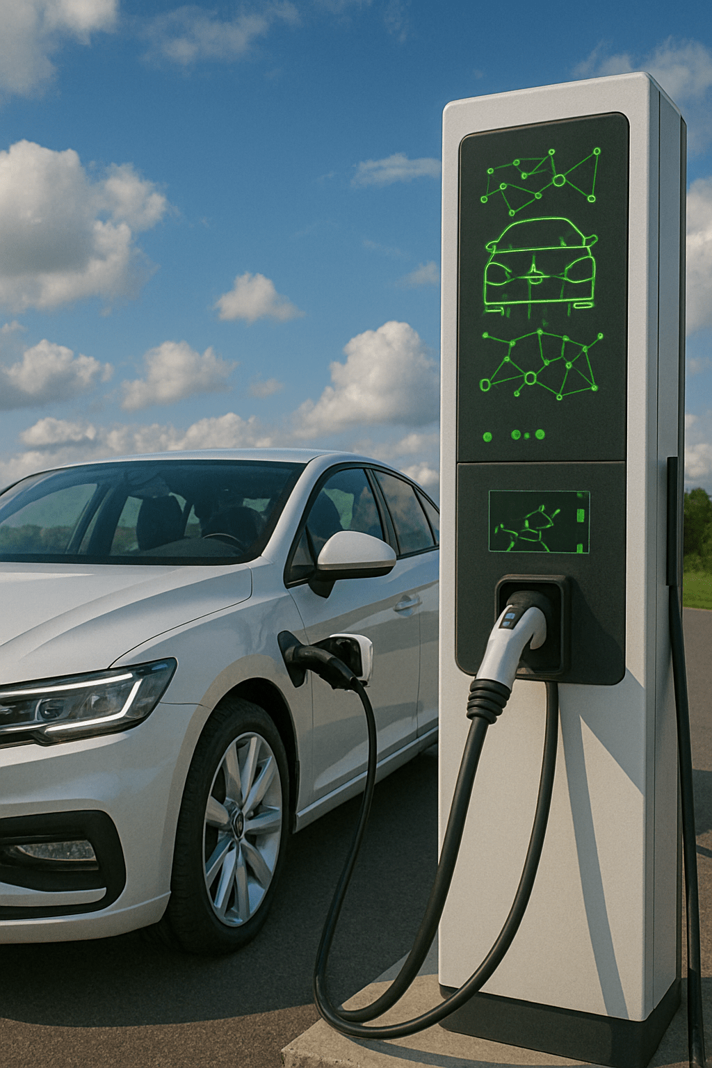 stacje ładowania pojazdów elektrycznych