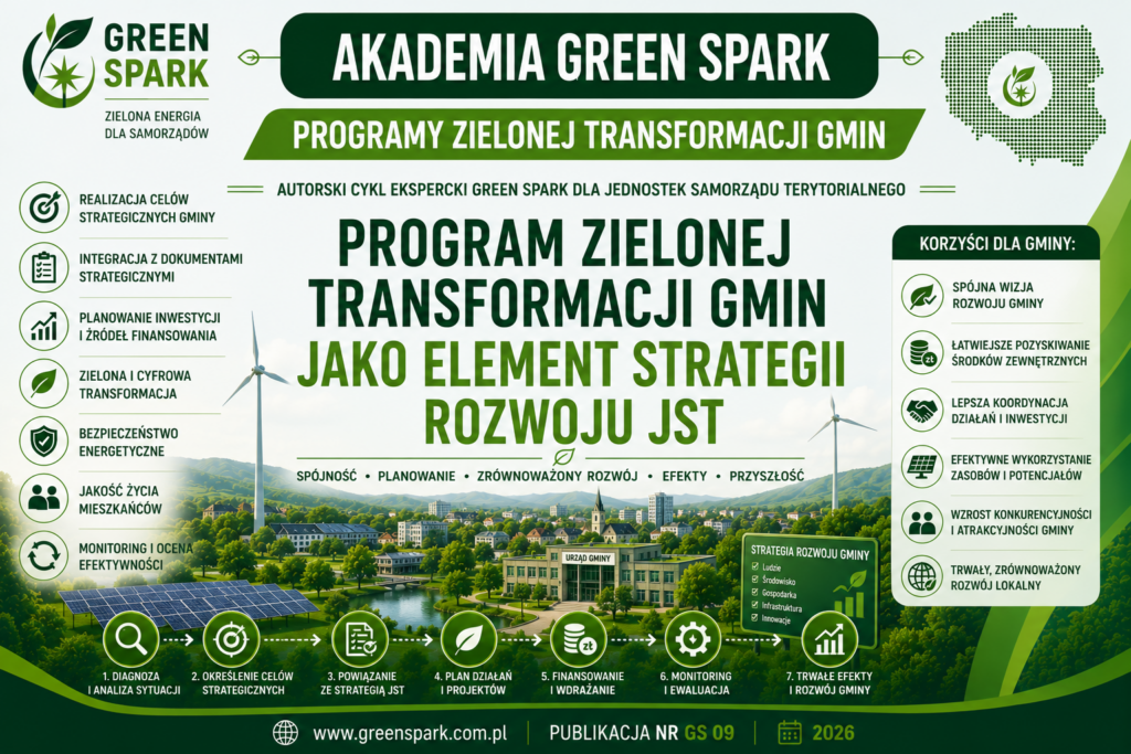 Programm zur grünen Transformation der Gemeinden als Teil der Entwicklungsstrategie der JST